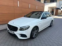 Gebraucht Mercedes E220 AMG line 194 PS (142 kW) 2018 Weiß Limousine