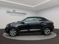 Gebraucht VW T-Roc Cabriolet R-line 150 PS (110 kW) 2025 Schwarz Cabrio