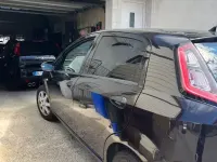 Gebraucht Fiat Punto 69 PS (50 kW) 2012 Schwarz Kleinwagen