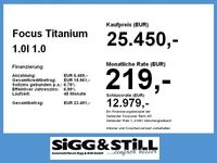 Gebraucht Ford Focus Titanium 125 PS (91 kW) 2025 Agate black Limousine