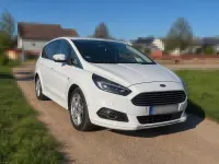 Gebraucht Ford S-MAX Titanium 190 PS (139 kW) 2018 Weiß Van / Kleinbus