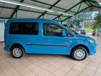 Second-hand VW Caddy 102 CP (75 kW) 2013 Albastru Monovolum