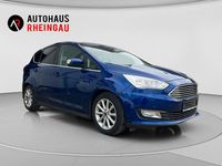 Gebraucht Ford C-MAX Titanium 125 PS (91 kW) 2016 Blau Van / Kleinbus