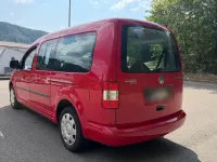 Gebraucht VW Caddy Maxi 102 PS (75 kW) 2009 Rot Van / Kleinbus
