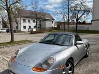 Occasion Porsche Boxster 220 ch (161 kW) 2002 Gris Cabriolet
