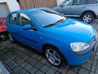 Gebraucht Opel Corsa 125 PS (91 kW) 2002 Blau Kleinwagen