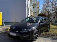 Gebraucht Skoda Octavia vRS 184 PS (135 kW) 2016 Schwarz Kleinwagen