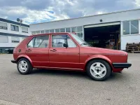 Brugt VW Golf I 69 HK (50 kW) 1980 Rød Hatchback
