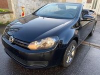 Gebraucht VW Golf Cabriolet 105 PS (77 kW) 2015 Schwarz Cabrio