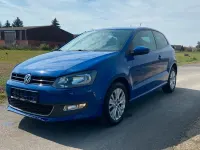 Gebraucht VW Polo 60 PS (44 kW) 2013 Blau Kleinwagen