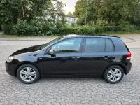 Gebraucht VW Golf VI Style 105 PS (77 kW) 2012 Schwarz Limousine