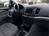 Gebraucht VW Sharan Comfortline 150 PS (110 kW) 2019 Blau Van / Kleinbus