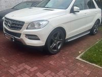 Second-hand Mercedes ML350 258 CP (189 kW) 2012 Alb SUV