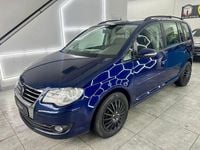 Gebraucht VW Touran Trendline 105 PS (77 kW) 2009 Blau Van / Kleinbus