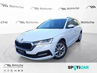 Gebraucht Skoda Octavia Ambition 116 PS (85 kW) 2022 Moonweiss metallic Kombi