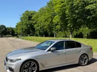 Gebraucht BMW M550 Performance 400 PS (294 kW) 2018 Silber Limousine