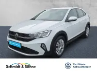 Gebraucht VW Taigo Basis 95 PS (69 kW) 2023 Weiß SUV