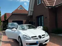 Gebraucht Mercedes SLK200 184 PS (135 kW) 2008 Weiß Cabrio