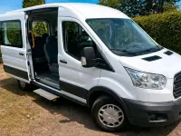 Używany Ford Transit 131 KM (96 kW) 2018 Biały Minivan