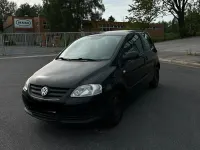 Gebraucht VW Fox 70 PS (51 kW) 2008 Schwarz Kleinwagen