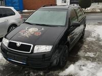 Gebraucht Skoda Fabia 2003 Schwarz Kombi