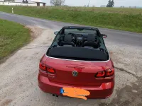 Brugt VW Golf Cabriolet Edition 140 HK (102 kW) 2012 Rød Cabriolet