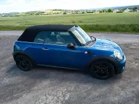 Gebraucht Mini One Cabriolet 98 PS (72 kW) 2014 Blau Cabrio