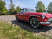 Gebraucht MG B 67 PS (49 kW) 1972 Rot Cabrio