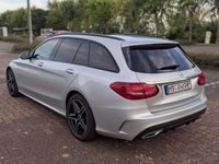 Gebraucht Mercedes C220 AMG line 194 PS (142 kW) 2019 Silber Kombi