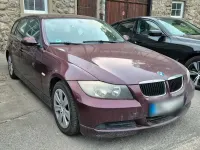 Begagnad BMW 318 150 HK (110 kW) 2008 Röd Kombi