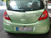 Gebraucht Opel Corsa 87 PS (63 kW) 2010 Grün Kleinwagen