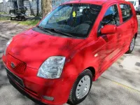 Gebraucht Kia Picanto EX 65 PS (47 kW) 2007 Rot Kleinwagen