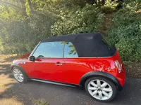 Usata Mini Cooper S Cabriolet 170 CV (125 kW) 2005 Rosso Cabrio