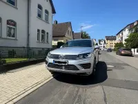 Gebraucht VW Touareg R-line 262 PS (192 kW) 2017 Silber SUV