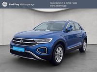 Gebraucht VW T-Roc Style 116 PS (85 kW) 2023 Blau SUV