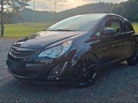 Gebraucht Opel Corsa Edition 101 PS (74 kW) 2011 Schwarz Kleinwagen