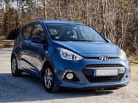 Gebraucht Hyundai i10 Style 69 PS (50 kW) 2014 Blau Kleinwagen