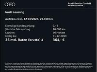 Gebraucht Audi Q4 e-tron 125 kW (170 PS) 2023 Grau (kieselgrau) SUV