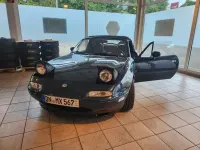 Brugt Mazda MX5 90 HK (66 kW) 1997 Blå Cabriolet