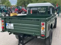 Gebraucht Land Rover Defender 122 PS (89 kW) 2002 Grün Limousine