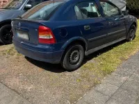 Gebraucht Opel Astra 101 PS (74 kW) 2002 Blau Limousine