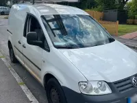 Gebraucht VW Caddy 75 PS (55 kW) 2007 Weiß Van / Kleinbus