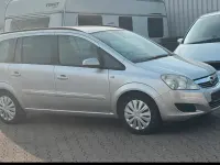 Gebraucht Opel Zafira 110 PS (80 kW) 2009 Silber Van / Kleinbus