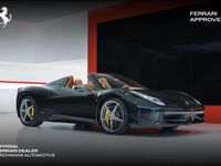 Gebraucht Ferrari 458 570 PS (419 kW) 2012 Schwarz Cabrio
