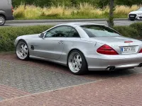 Gebraucht Mercedes SL500 306 PS (225 kW) 2002 Silber Cabrio