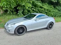 Gebraucht Mercedes SLK200 163 PS (119 kW) 2005 Silber Cabrio