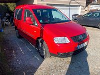 Gebraucht VW Caddy Life 80 PS (58 kW) 2009 Rot Van / Kleinbus