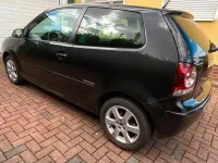 Gebraucht VW Polo United 80 PS (58 kW) 2008 Schwarz Kleinwagen
