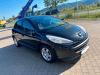 Gebraucht Peugeot 207 73 PS (53 kW) 2009 Schwarz Kleinwagen