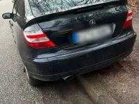 Gebraucht Mercedes C160 122 PS (89 kW) 2006 Schwarz Coupé